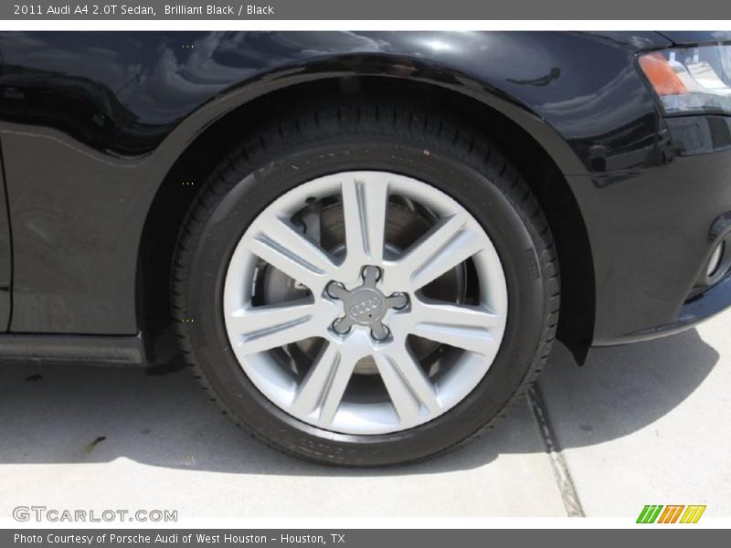 Brilliant Black / Black 2011 Audi A4 2.0T Sedan