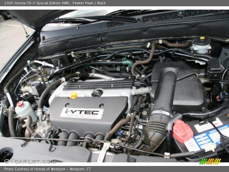 Pewter Pearl / Black 2005 Honda CR-V Special Edition 4WD