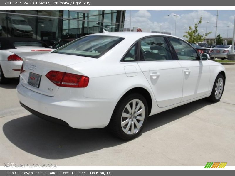 Ibis White / Light Gray 2011 Audi A4 2.0T Sedan