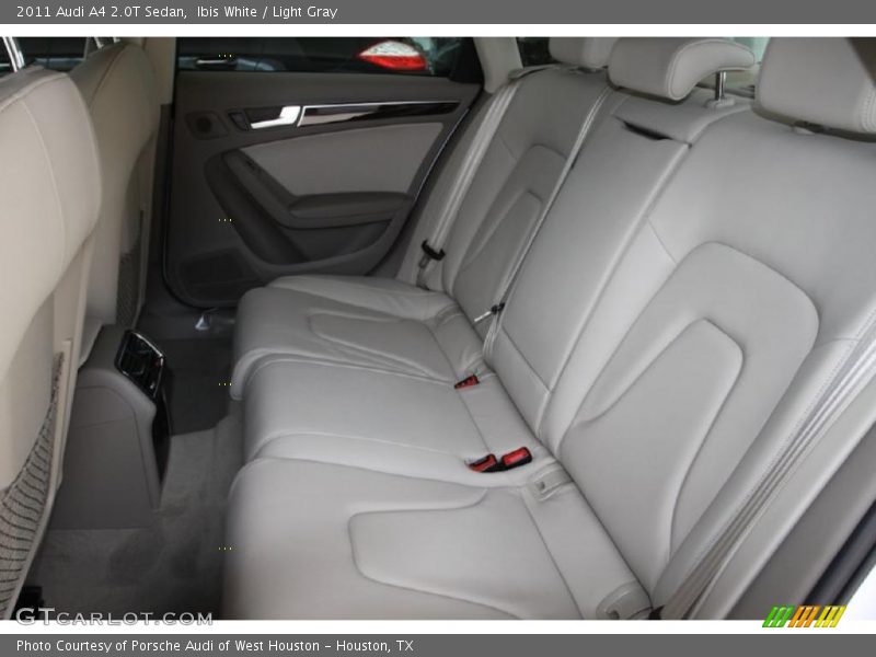 Ibis White / Light Gray 2011 Audi A4 2.0T Sedan
