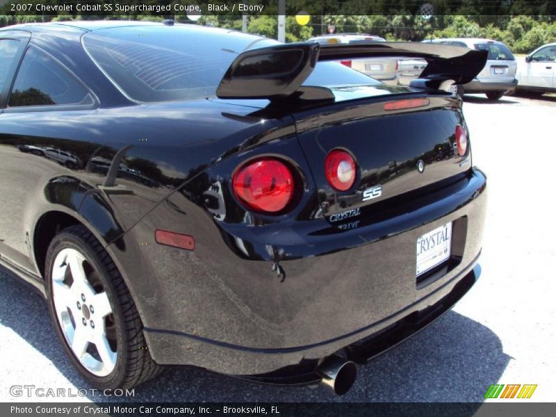 Black / Ebony 2007 Chevrolet Cobalt SS Supercharged Coupe