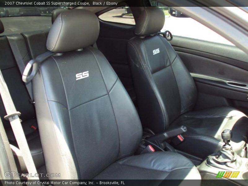 Black / Ebony 2007 Chevrolet Cobalt SS Supercharged Coupe