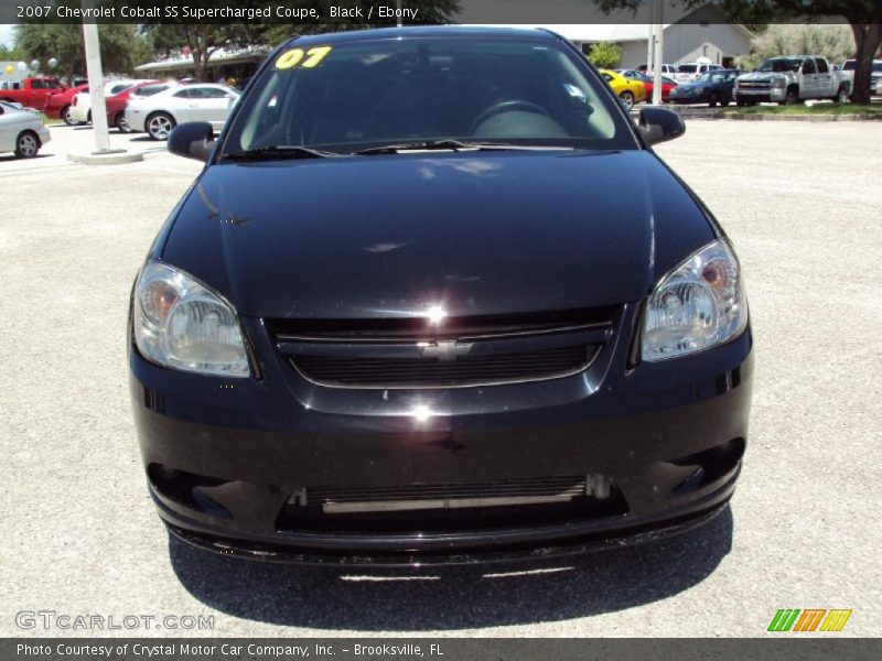 Black / Ebony 2007 Chevrolet Cobalt SS Supercharged Coupe