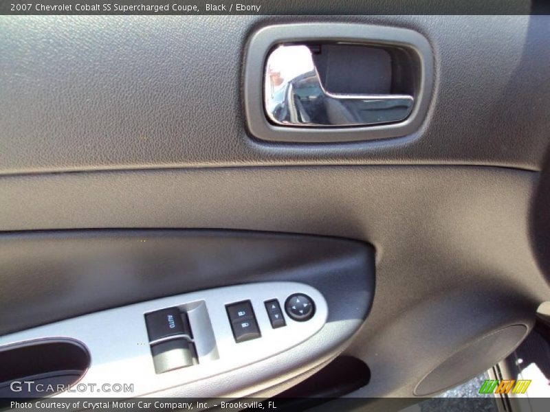Black / Ebony 2007 Chevrolet Cobalt SS Supercharged Coupe