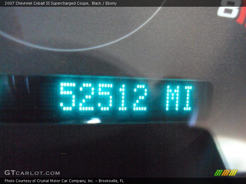 Black / Ebony 2007 Chevrolet Cobalt SS Supercharged Coupe