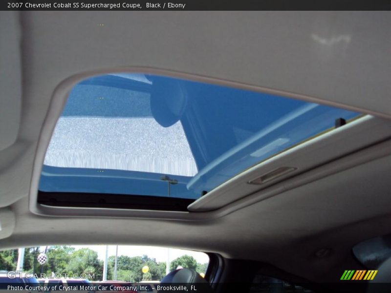 Black / Ebony 2007 Chevrolet Cobalt SS Supercharged Coupe