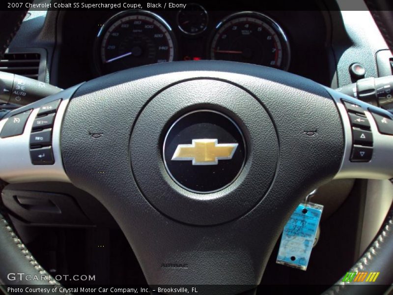 Black / Ebony 2007 Chevrolet Cobalt SS Supercharged Coupe