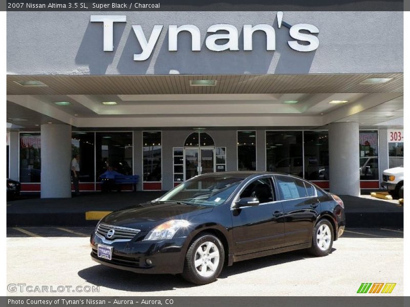 Super Black / Charcoal 2007 Nissan Altima 3.5 SL