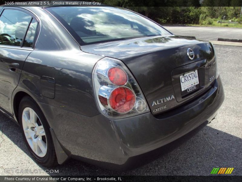 Smoke Metallic / Frost Gray 2005 Nissan Altima 2.5 S