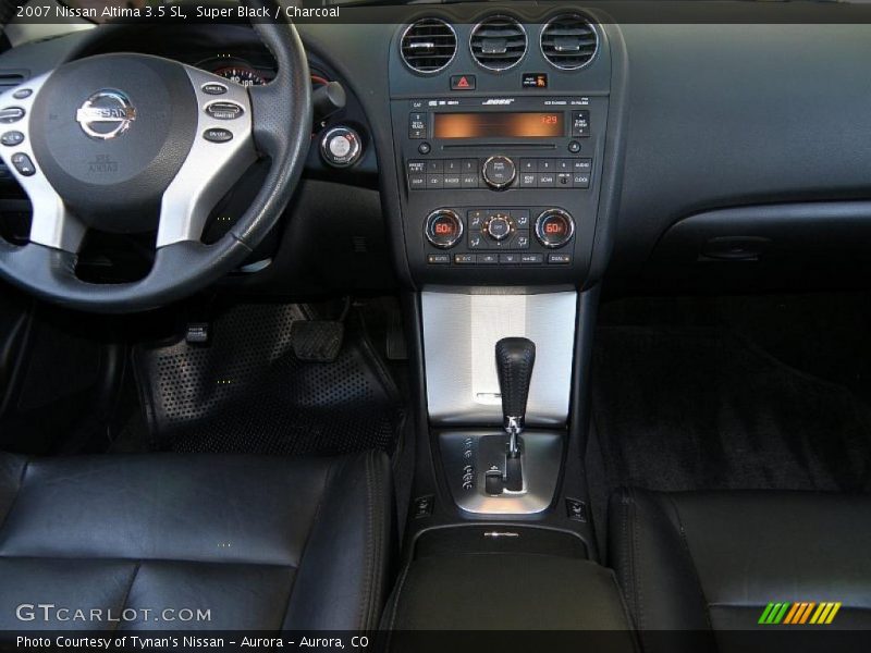 Super Black / Charcoal 2007 Nissan Altima 3.5 SL