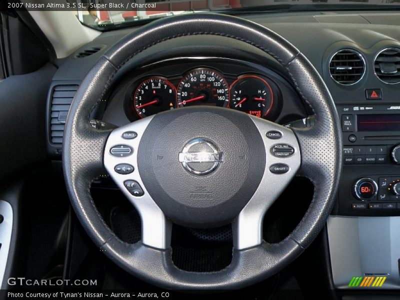 Super Black / Charcoal 2007 Nissan Altima 3.5 SL