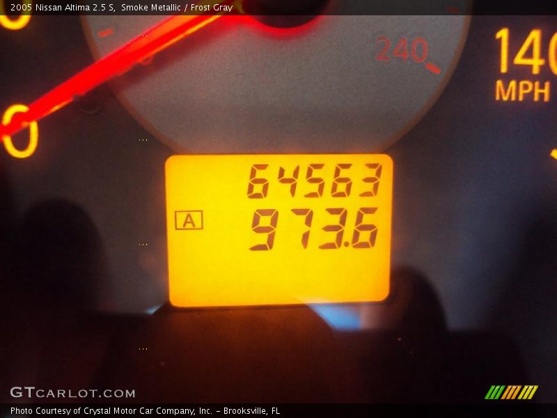 Smoke Metallic / Frost Gray 2005 Nissan Altima 2.5 S