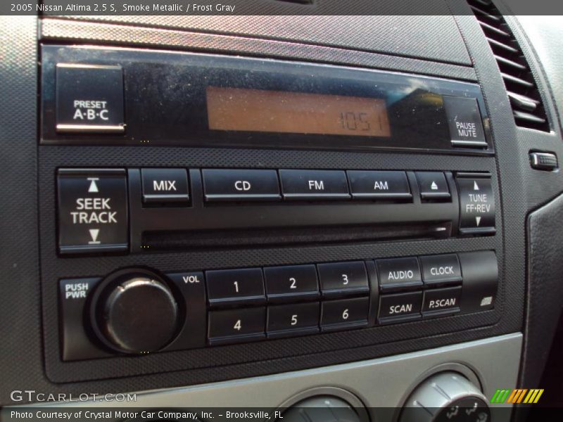 Smoke Metallic / Frost Gray 2005 Nissan Altima 2.5 S