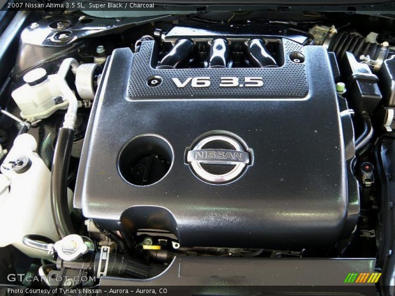 Super Black / Charcoal 2007 Nissan Altima 3.5 SL