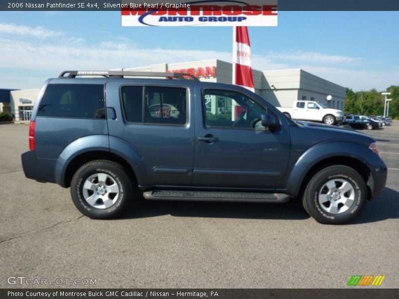 Silverton Blue Pearl / Graphite 2006 Nissan Pathfinder SE 4x4