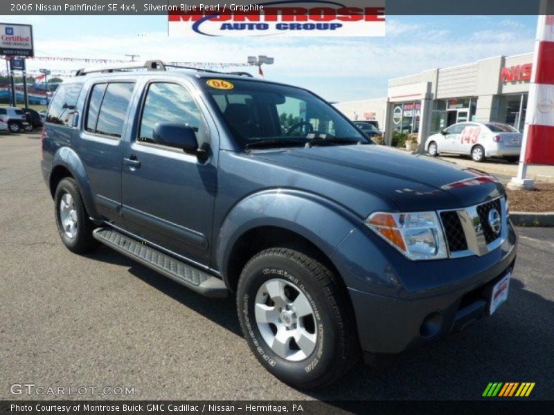 Silverton Blue Pearl / Graphite 2006 Nissan Pathfinder SE 4x4