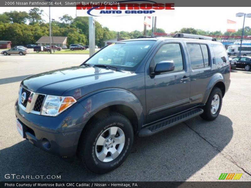 Silverton Blue Pearl / Graphite 2006 Nissan Pathfinder SE 4x4