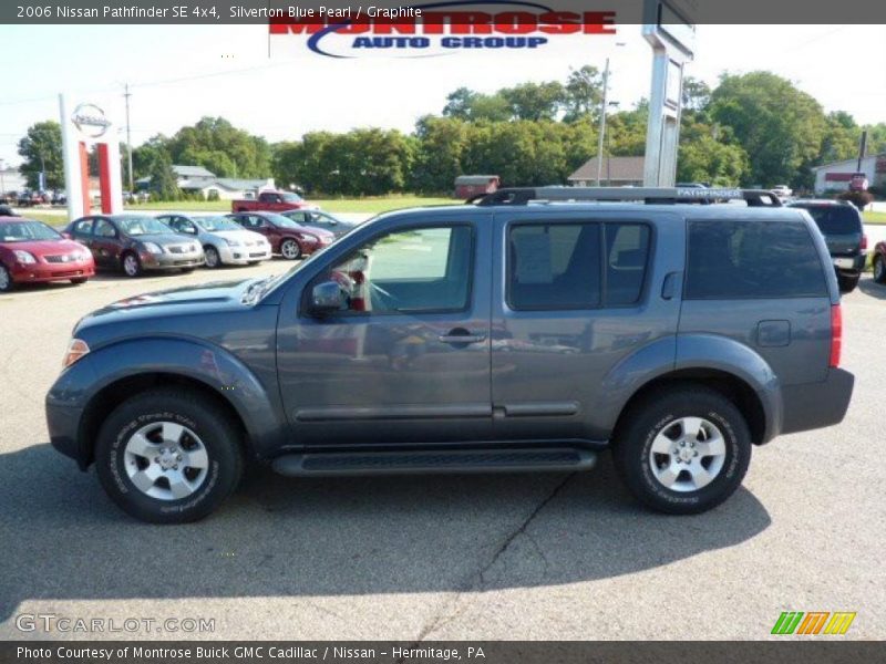 Silverton Blue Pearl / Graphite 2006 Nissan Pathfinder SE 4x4