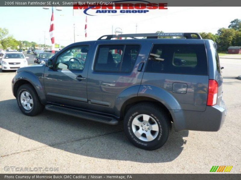 Silverton Blue Pearl / Graphite 2006 Nissan Pathfinder SE 4x4