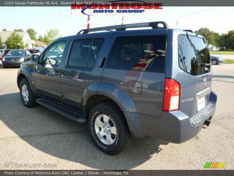 Silverton Blue Pearl / Graphite 2006 Nissan Pathfinder SE 4x4