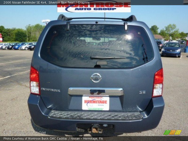 Silverton Blue Pearl / Graphite 2006 Nissan Pathfinder SE 4x4