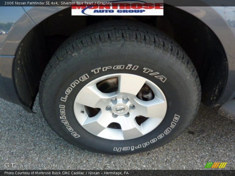 Silverton Blue Pearl / Graphite 2006 Nissan Pathfinder SE 4x4