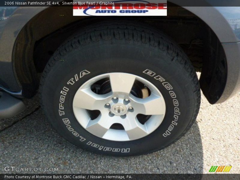 Silverton Blue Pearl / Graphite 2006 Nissan Pathfinder SE 4x4