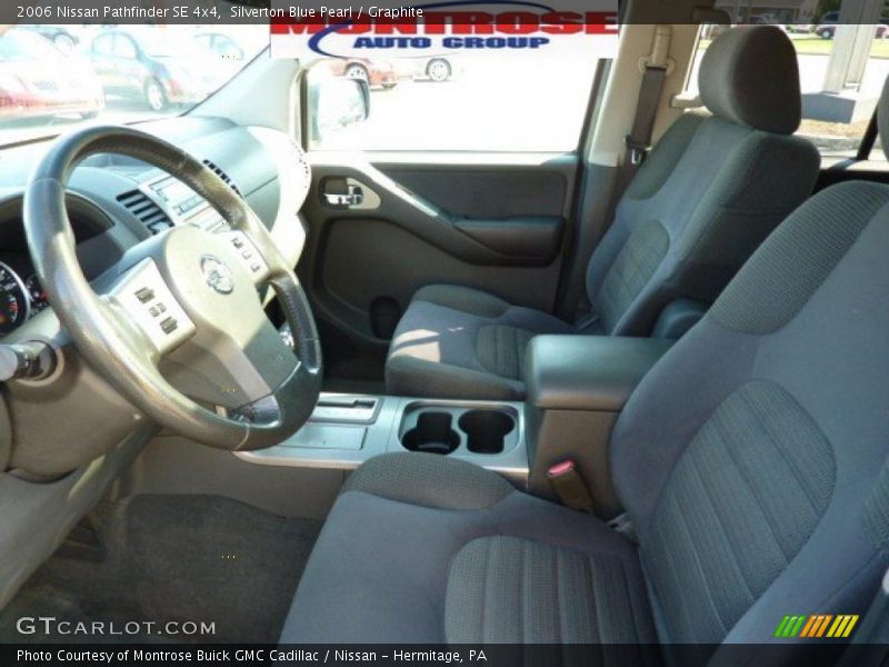 Silverton Blue Pearl / Graphite 2006 Nissan Pathfinder SE 4x4