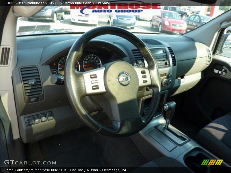 Silverton Blue Pearl / Graphite 2006 Nissan Pathfinder SE 4x4