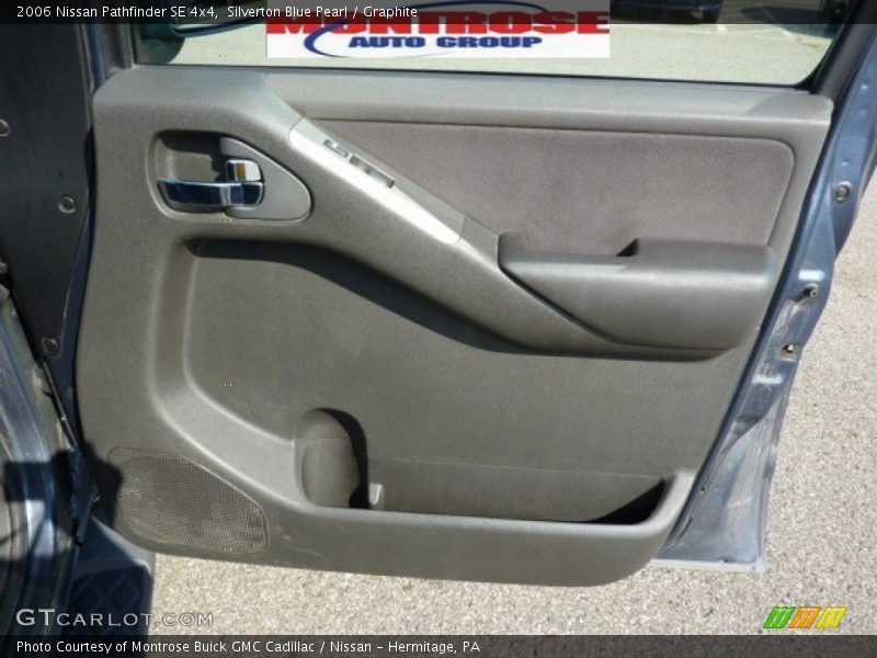 Silverton Blue Pearl / Graphite 2006 Nissan Pathfinder SE 4x4