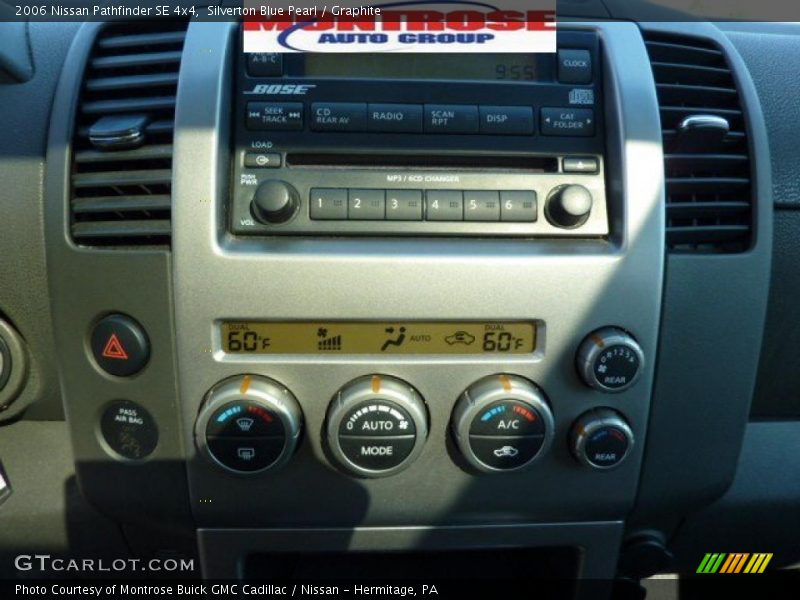 Silverton Blue Pearl / Graphite 2006 Nissan Pathfinder SE 4x4