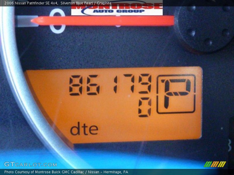 Silverton Blue Pearl / Graphite 2006 Nissan Pathfinder SE 4x4