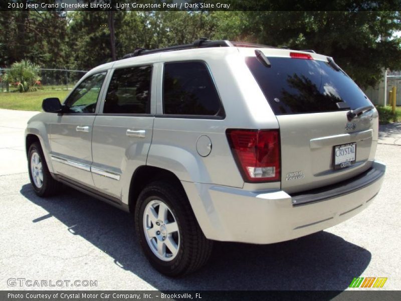 Light Graystone Pearl / Dark Slate Gray 2010 Jeep Grand Cherokee Laredo