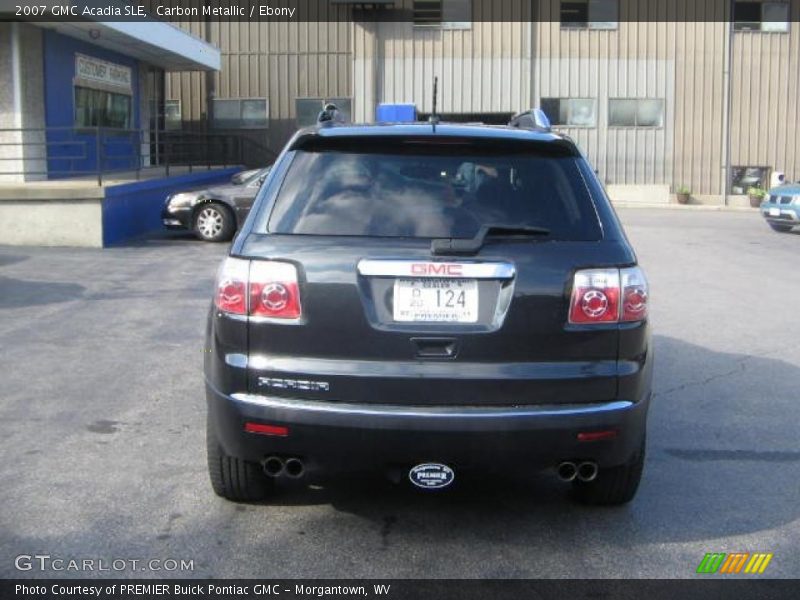 Carbon Metallic / Ebony 2007 GMC Acadia SLE