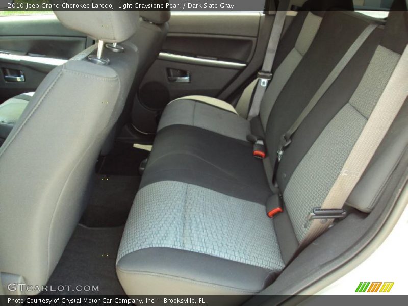 Light Graystone Pearl / Dark Slate Gray 2010 Jeep Grand Cherokee Laredo