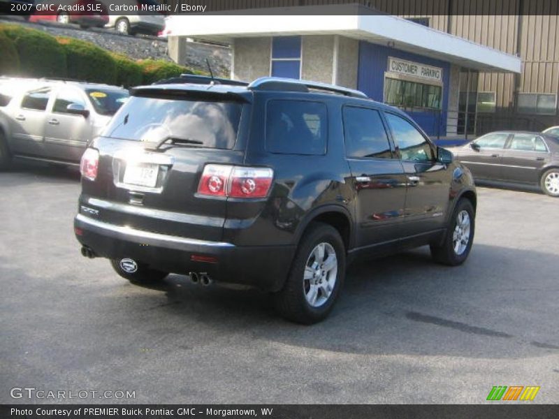Carbon Metallic / Ebony 2007 GMC Acadia SLE