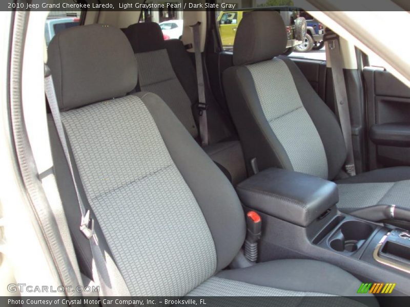 Light Graystone Pearl / Dark Slate Gray 2010 Jeep Grand Cherokee Laredo