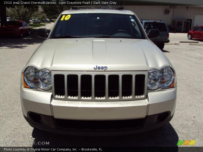 Light Graystone Pearl / Dark Slate Gray 2010 Jeep Grand Cherokee Laredo