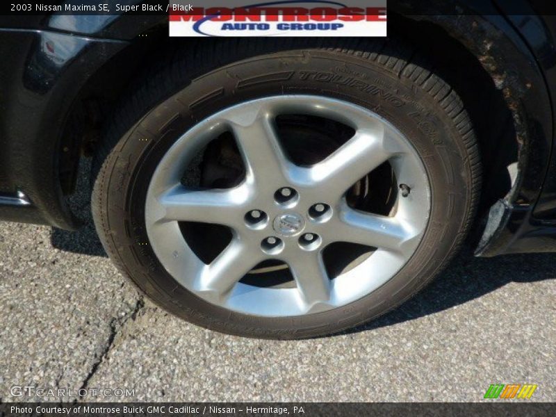 Super Black / Black 2003 Nissan Maxima SE