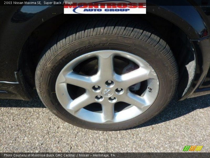 Super Black / Black 2003 Nissan Maxima SE