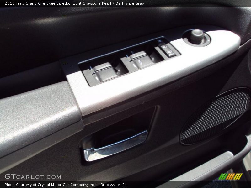 Light Graystone Pearl / Dark Slate Gray 2010 Jeep Grand Cherokee Laredo