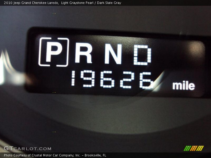 Light Graystone Pearl / Dark Slate Gray 2010 Jeep Grand Cherokee Laredo