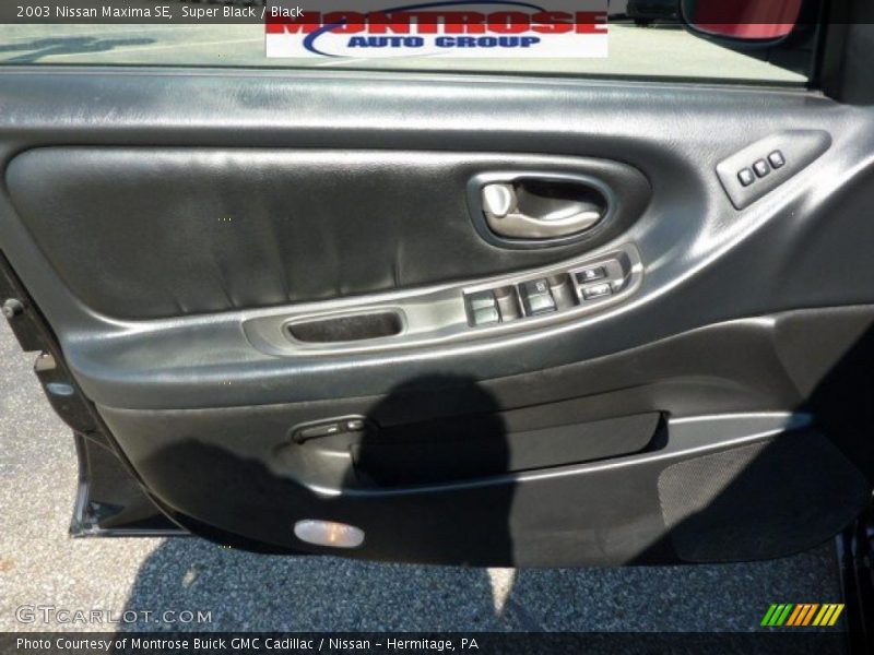 Super Black / Black 2003 Nissan Maxima SE