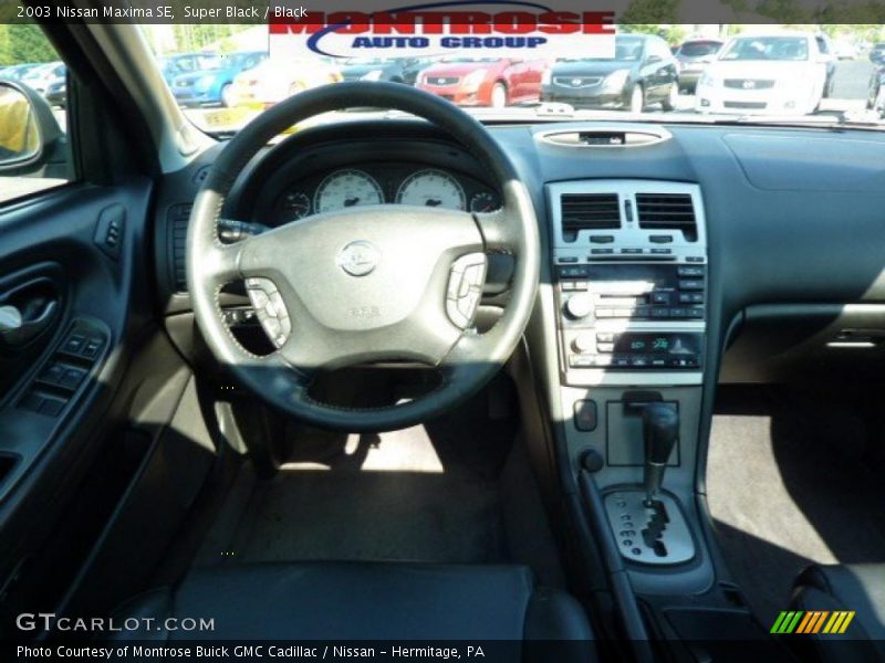 Super Black / Black 2003 Nissan Maxima SE
