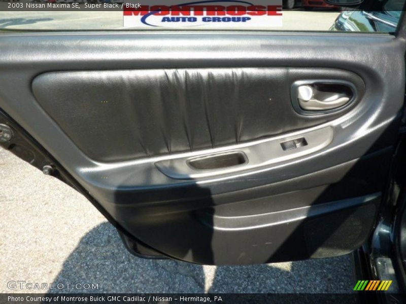 Super Black / Black 2003 Nissan Maxima SE
