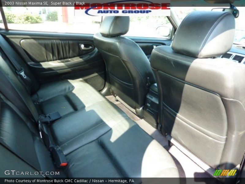 Super Black / Black 2003 Nissan Maxima SE