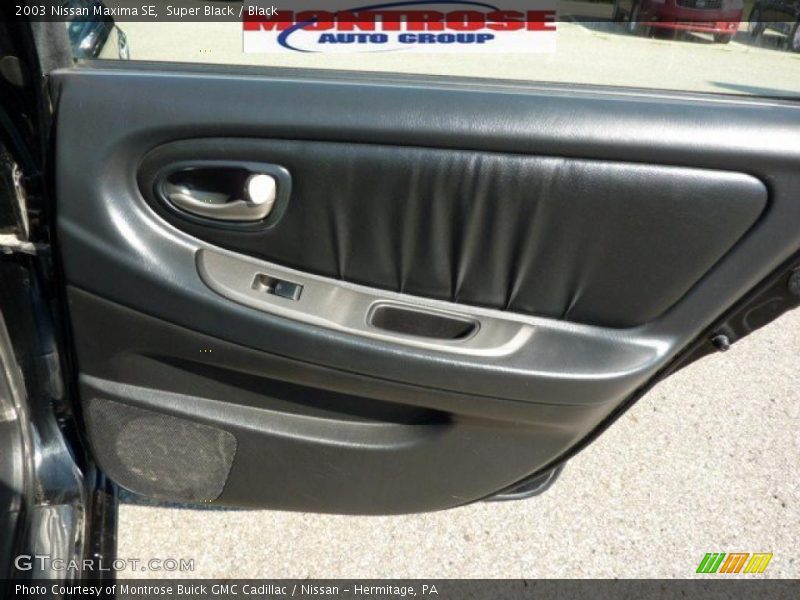 Super Black / Black 2003 Nissan Maxima SE