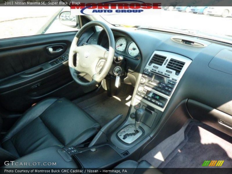 Super Black / Black 2003 Nissan Maxima SE