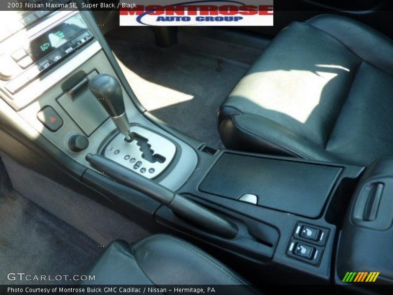 Super Black / Black 2003 Nissan Maxima SE
