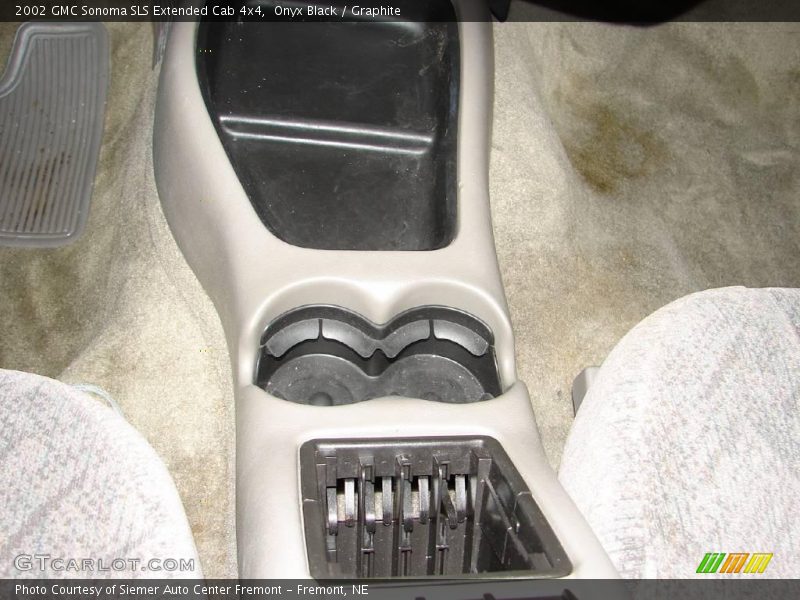 Onyx Black / Graphite 2002 GMC Sonoma SLS Extended Cab 4x4